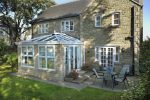 Orangery of a beautiful house in Scotland